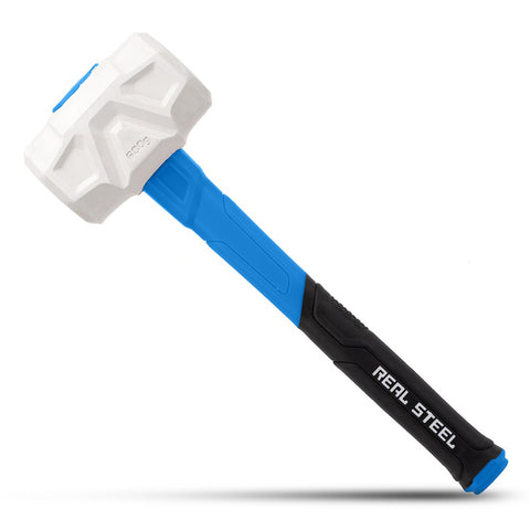 Real Steel- 24Oz White Rubber Mallet