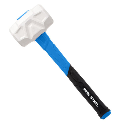 Real Steel- 32Oz White Rubber Mallet