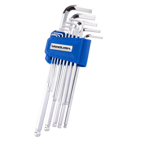 Vanquish- 13-PIECE BALL END HEX KEY WRENCH SET(Inch)