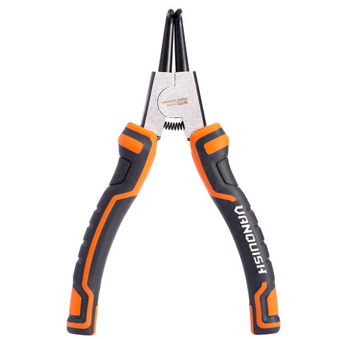 Vanquish- 7-Inch Straight Tip External Circlip Pliers