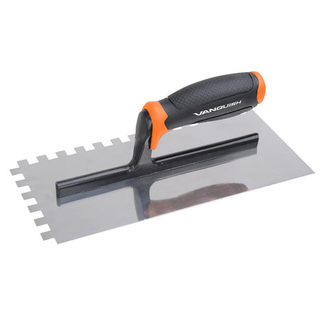 Vanquish- Square Notch Trowel 280*130mm(1x1cm)