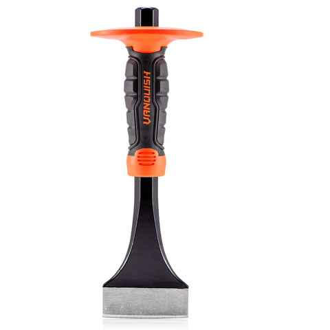 Vanquish- Floor Chisel With Guard-Crmo Blade