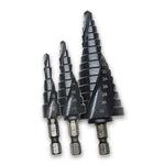 Step drill 6-32MM BLACK spiral